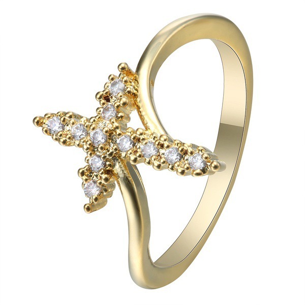 Diamond Jesus Cross Ring - Image 2